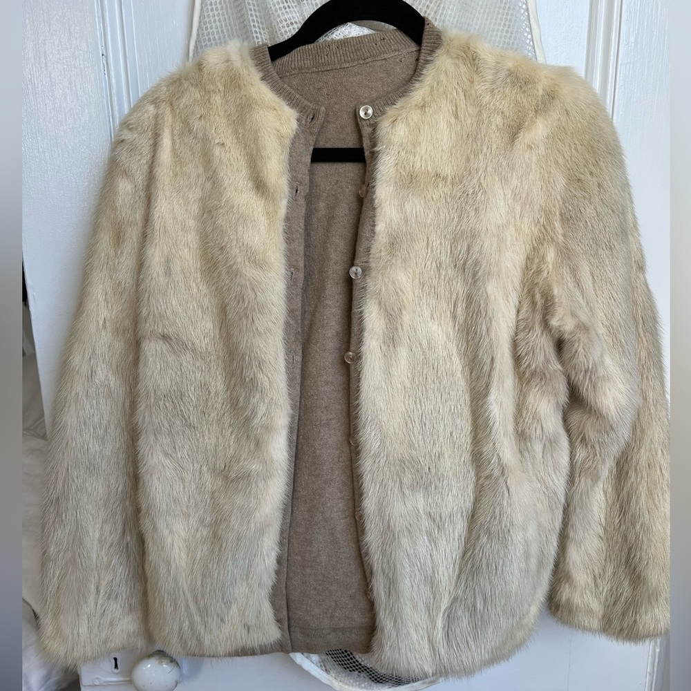 Vintage fur jacket